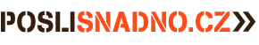 Logo klienta PosliSnadno v oranžové barvě na webu unloaded.cz